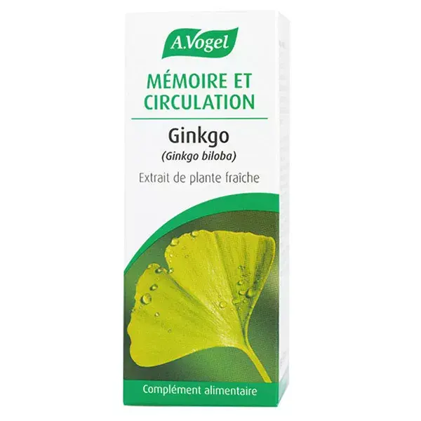 A.Vogel Ginkgo Extracto de Plantas Frescas Bote de 50ml