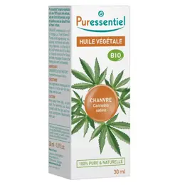 Puressentiel Huile Végétale Bio de Chanvre 50ml