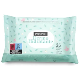 Toalhitas Húmidas Dermo-Hidratantes Suavinex 25 unidades