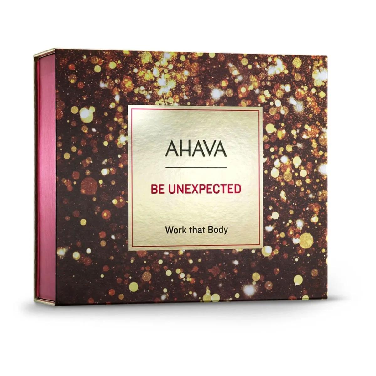 Ahava Work that Body Cofanetto Idratante Corpo Set da 4 pezzi