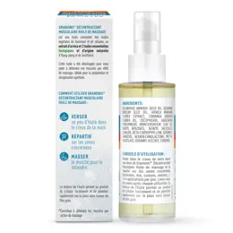 Granions Huile de Massage Arnica - Décontractant Musculaire - 100 mL
