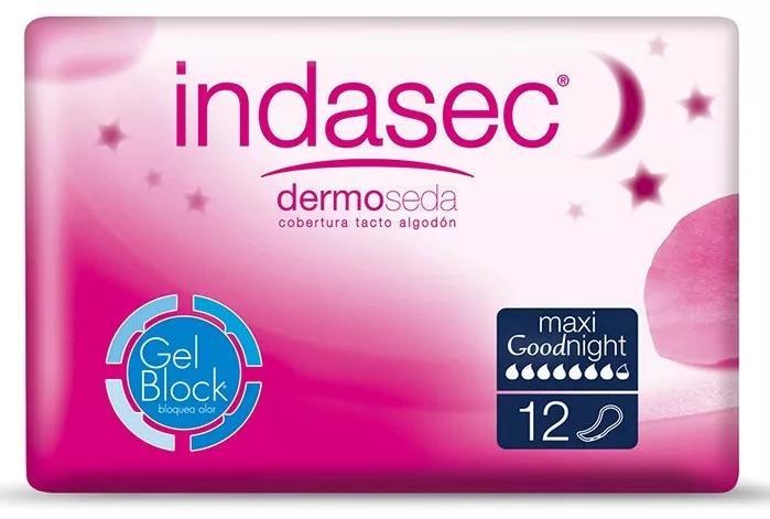Indasec Maxi Goede Nacht 12 stuks