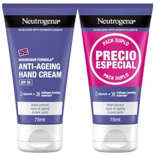 Neutrogena Creme para as Mãos Antienvelhecimento Fórmula Norueguesa 2x75 ml
