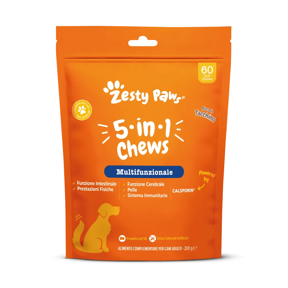 Zesty Paws 5 in 1 Multifunzionale 60 Chews