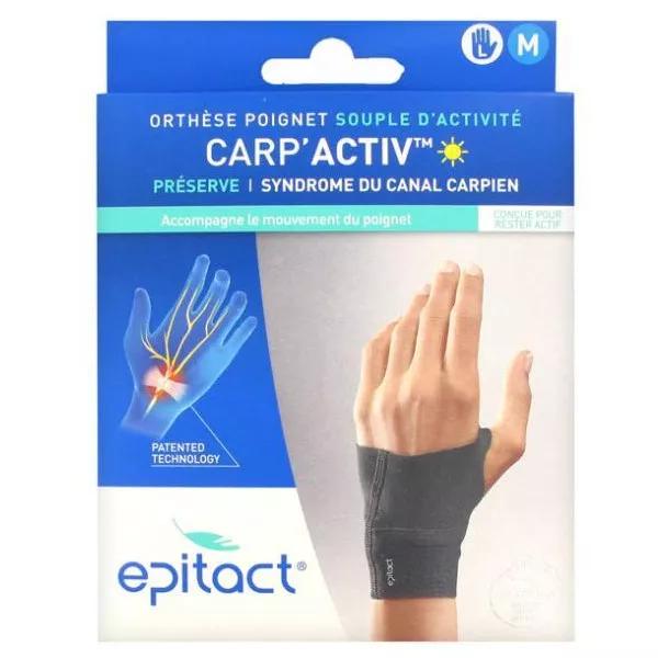 Epitact Carp'Immo Órtesis Flexible de Muñeca Mano Izquierda Talla M 1 unidad