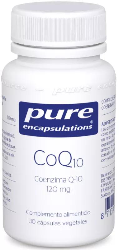 Pure Encapsulations CoQ10 120mg 30 Cápsulas Vegetais
