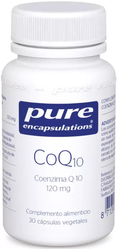 Pure Encapsulations CoQ10 120mg 30 Vegetable Capsules