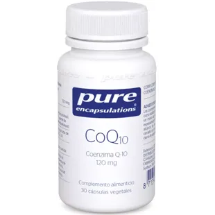 Pure Encapsulations CoQ10 120mg 30 Vegetable Capsules