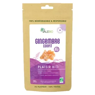 Valebio Zenzero Candito Bio 180g