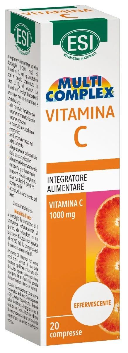 Esi Multi Complex Vitamina C 20 Compresse Effervescenti