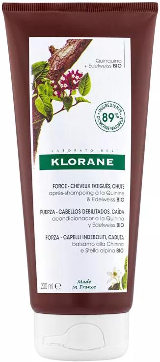 Klorane Acondicionador Quinina y Edelwaiss Bio 200 ml