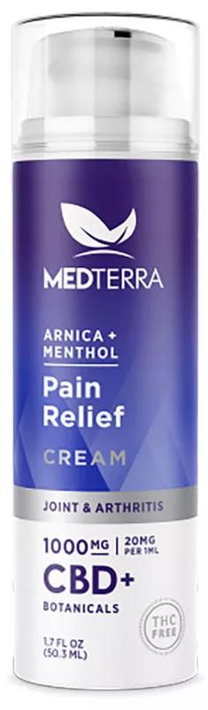 Medterra CBD Menthol Pain Relief Creme 1000mg 50 ml