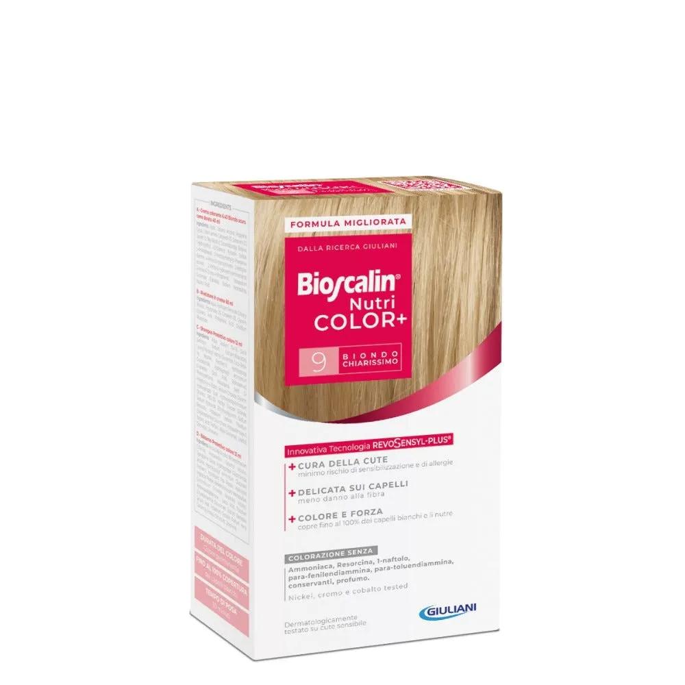 Bioscalin Nutri Color Plus 9 Biondo Chiarissimo Trattamento Colorante