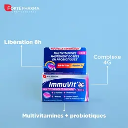 Forté Pharma Immuvit 4G Sénior Vitamines Minéraux Format Eco 2 mois