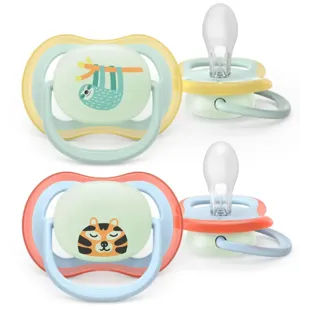 Philips Avent SCF376/24 Ultra Air Chupeta Noturna 0-6m 2 unidades