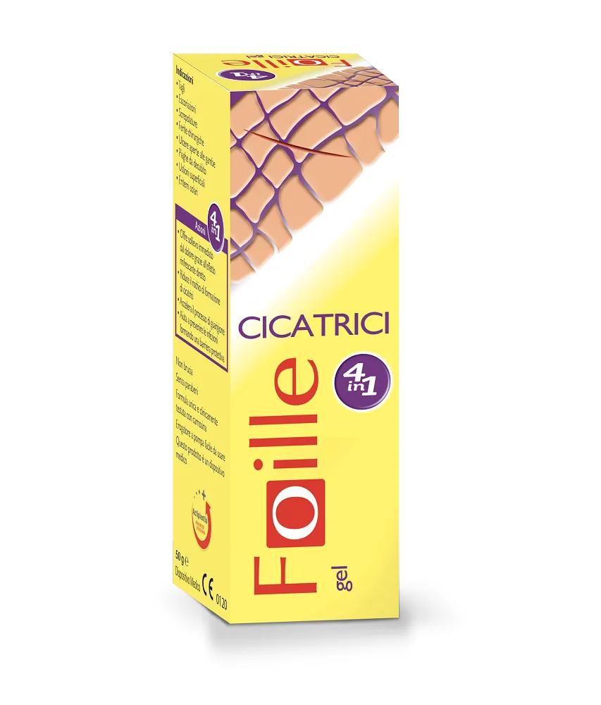 Foille Cicatrici 4 in 1 Trattamento Ferite Gel 50 g