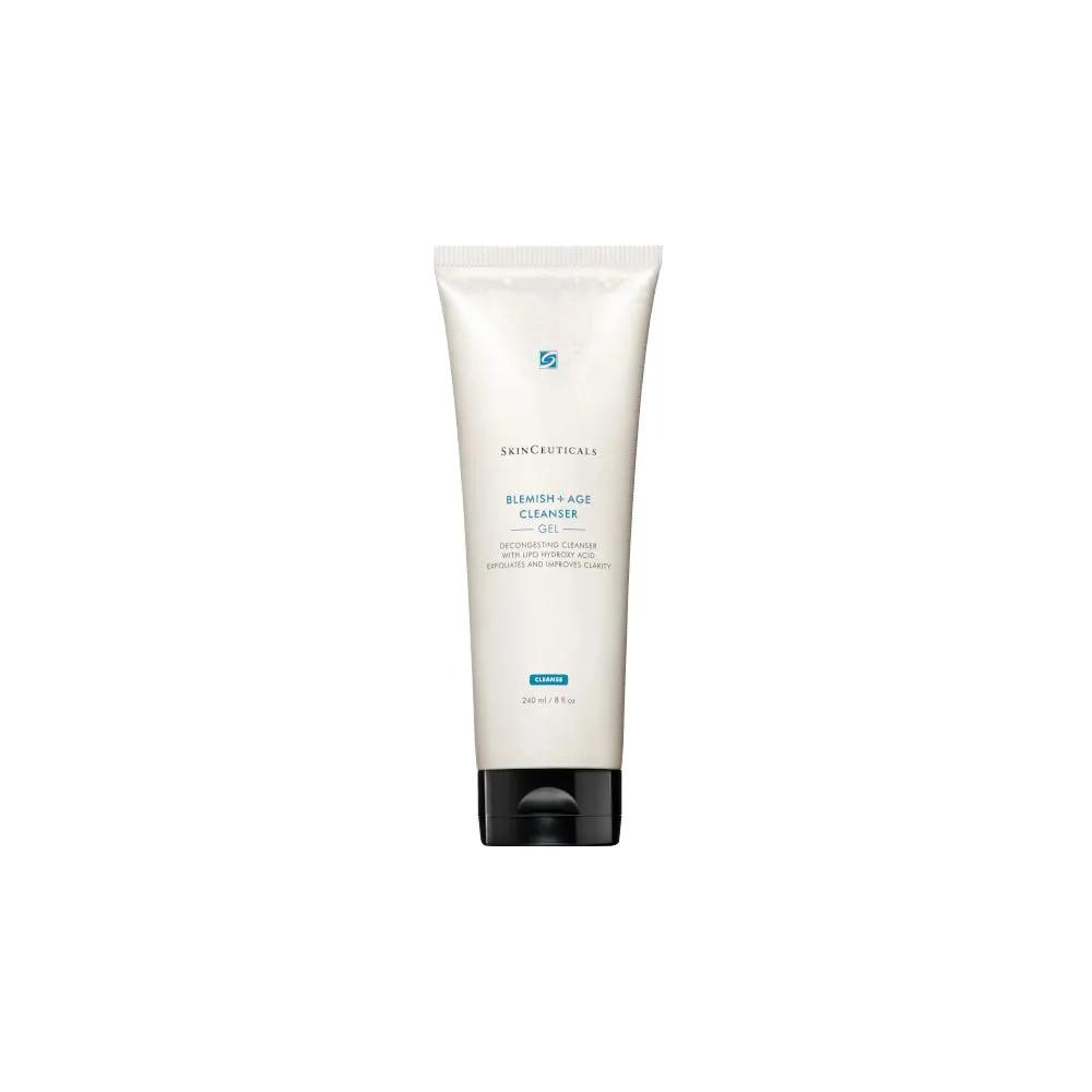 SkinCeuticals Blemish + Age Cleanser Gel detergente ed esfoliante a base di Acido Salicilico, Glicolico e LHA 240 ml