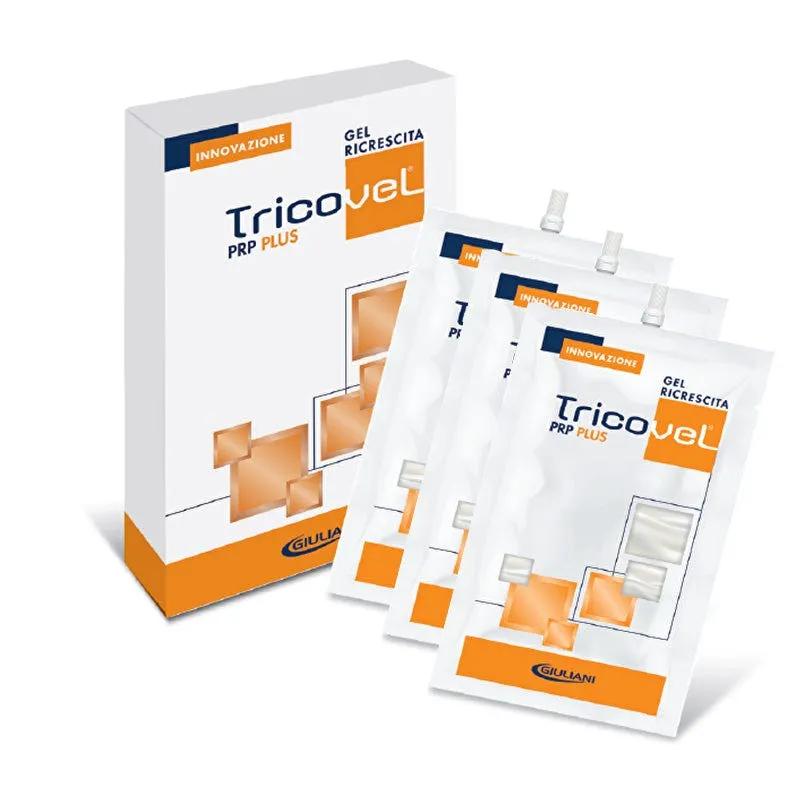 Tricovel PRP Plus Gel Ricrescita Gel 3 Bustine