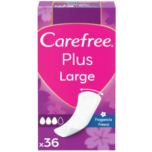 Carefree Protect Slip Plus Large Fresh 36 units