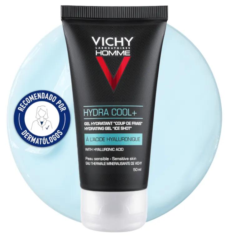 Vichy Homme Hidra Cool + Hydraterende Gel 50ml