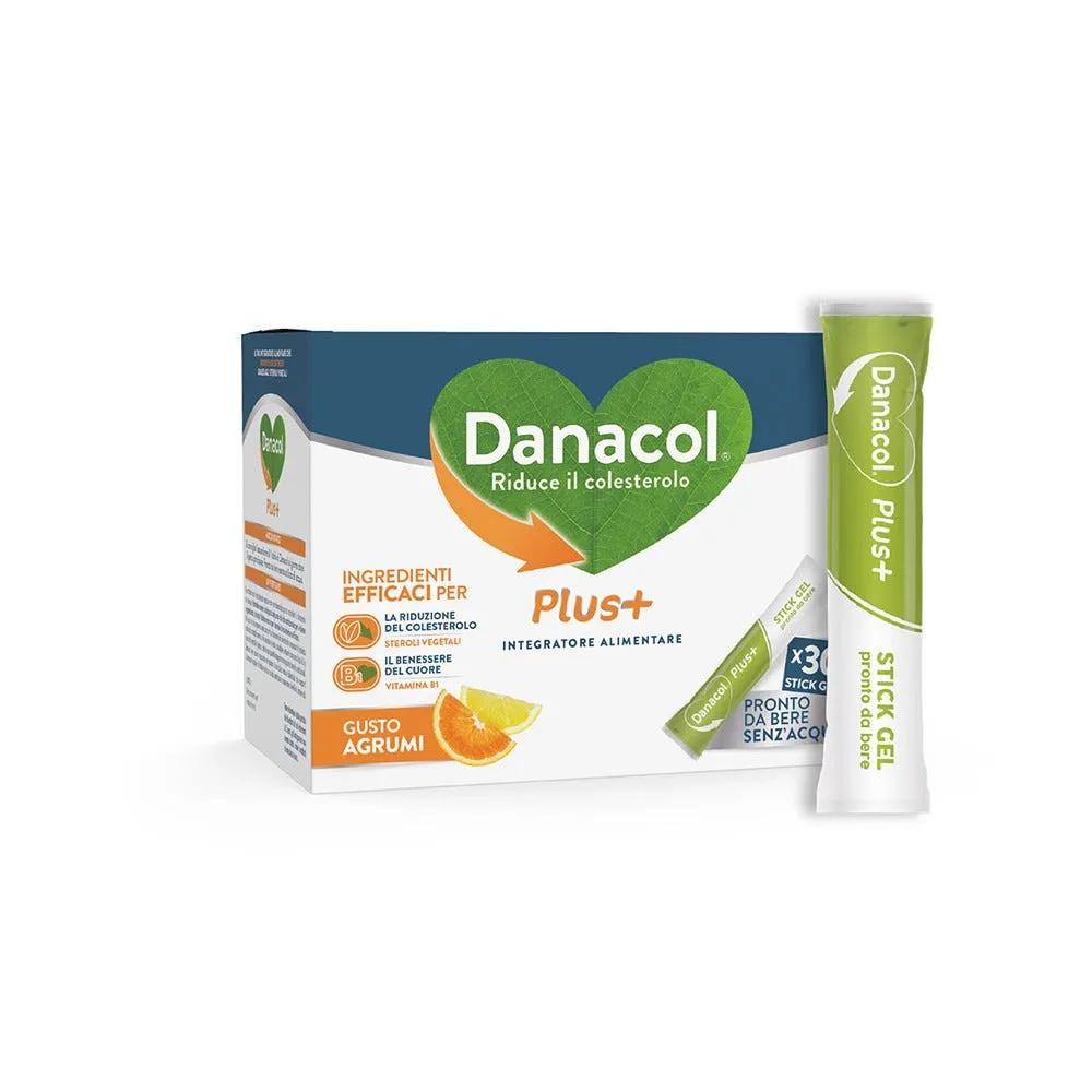 Danacol Plus+ Integratore Colesterolo 30 Stick