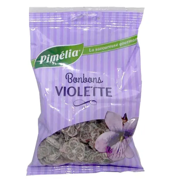 Pimelia Bonbons Violette Caramelle Tradizionali alla Violetta 100 g