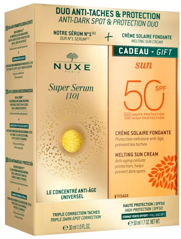 Nuxe Super Sérum 10 30 ml + Cadeau Crème Solaire Fondante SPF50