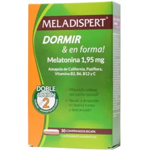 Meladispert Melatonin Sleep & Fit 30 Bilayer Tablets