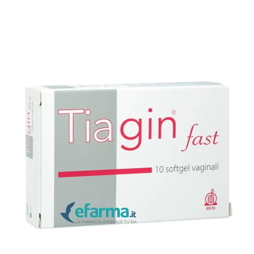 Tiagin Fast 10 Capsule Softgel Vaginali