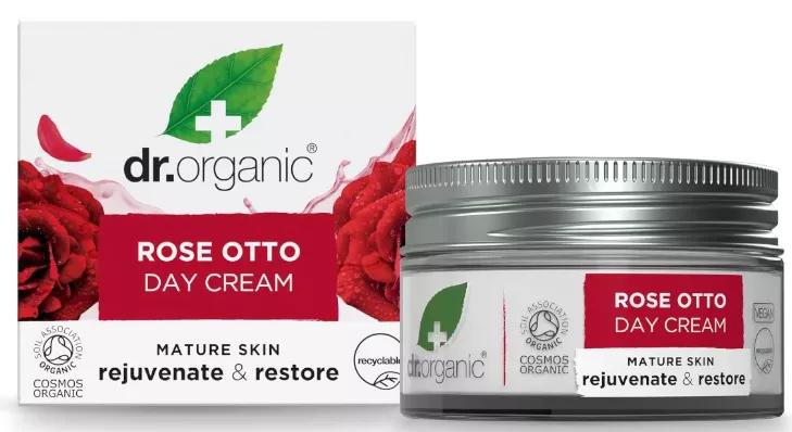 Dr. Organic Crema de Día Rosa Damascena 50 ml