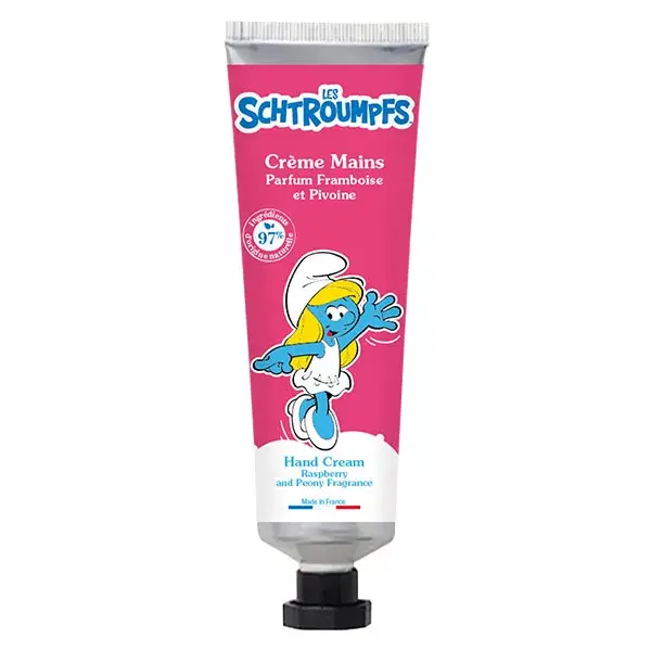 Le Comptoir du Bain Smurfs Raspberry and Peony Hand Cream 30ml
