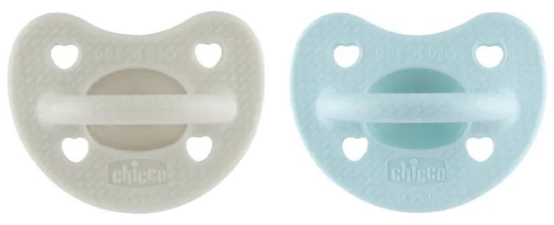 Chicco PhysioForma Luxe Pacifier Blue-Grey 6-16m 2 pcs