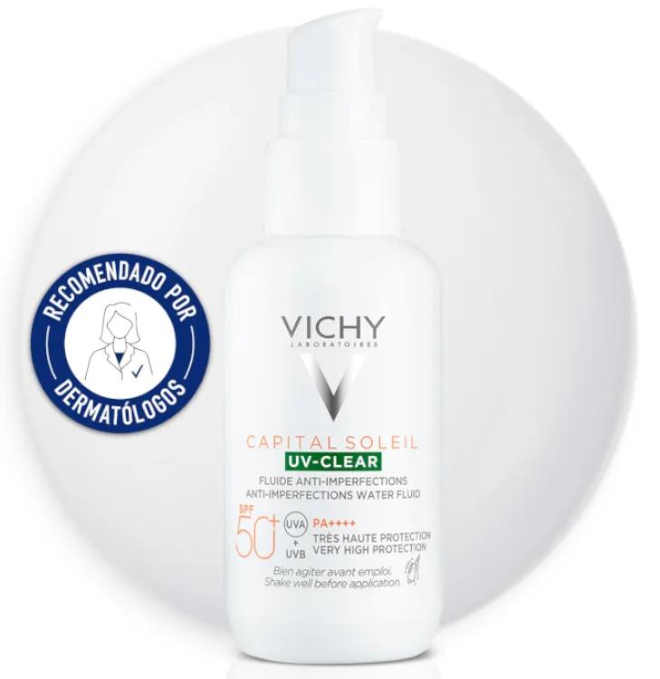 Vichy Capital Soleil Fluido UV Trasparente SPF50 40 ml