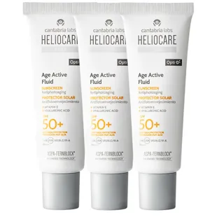 Heliocare 360 Age Active Fluid SPF50 3x50 ml