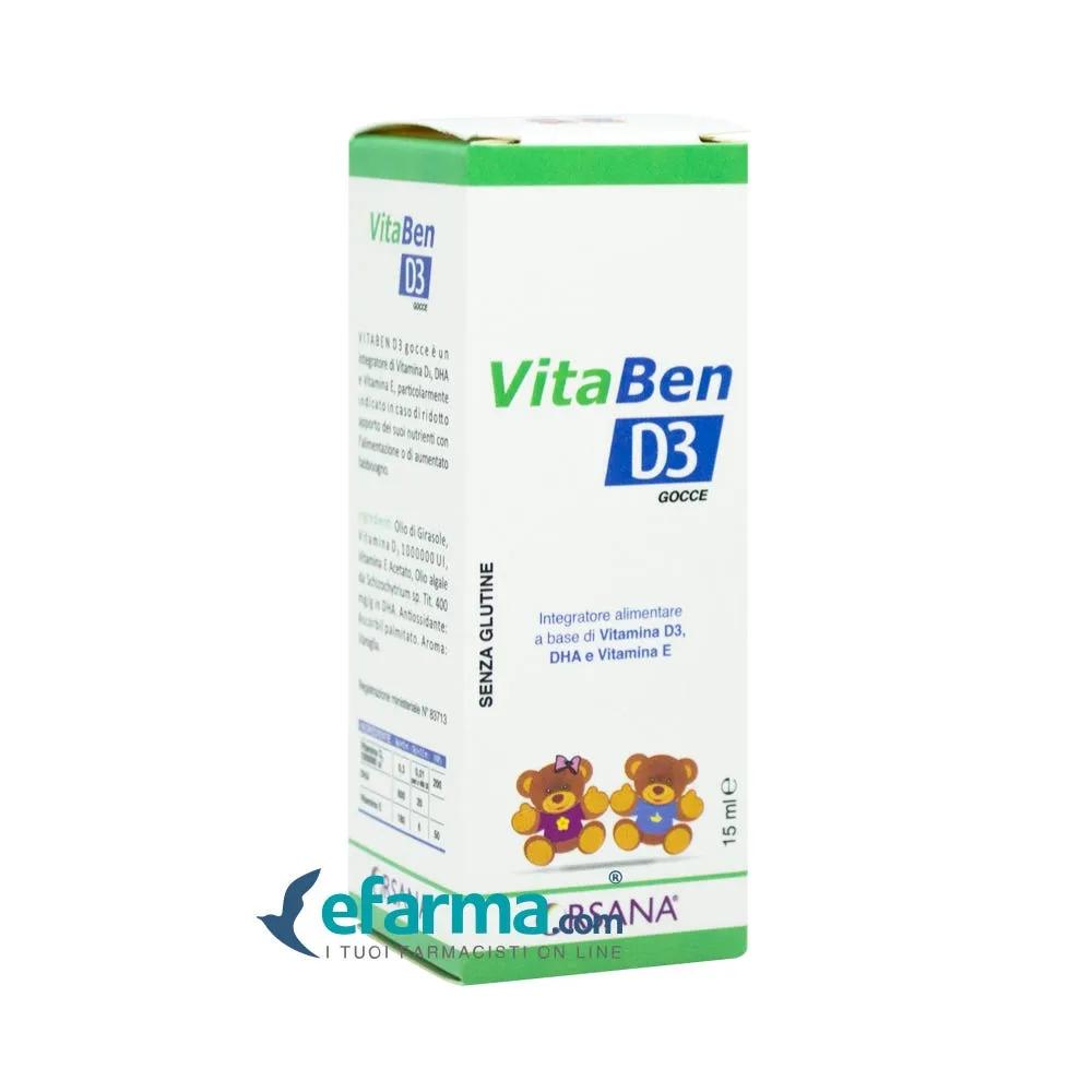 Vitaben D3 Integratore Vitaminico 15 Ml