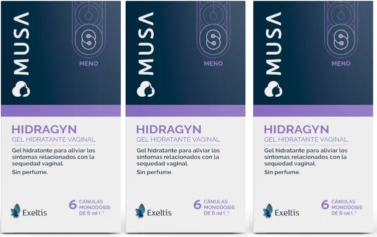 Musa Hidragyn Gel Hydratant Usage Interne 3x6 Canules