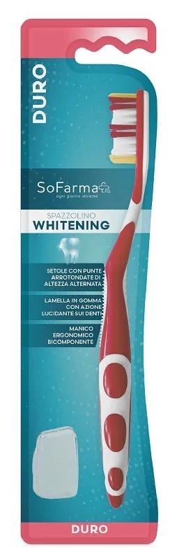 Sofarmapiù Spazzolino Whitening Setole Dure 1 Pezzo