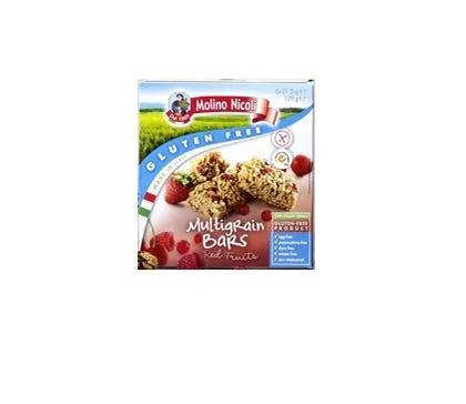 Vitabella Multigrain Barrette Con Frutti Rossi Senza Glutine 129 g