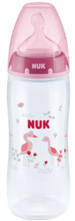 Nuk First Choice Biberón Silicona 6-18m Rosa 300 ml