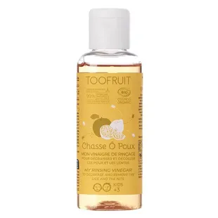 Toofruit Bambino Capelli Pidocchi Spray Repulsivo Mela Limone Bio 125ml