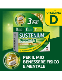 Sustenium Bioritmo 3 Multivitaminico Donna 60+ Integratore Con Vitamina D 30 Compresse