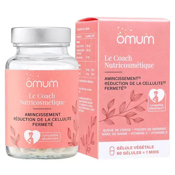 Omum Nutricosmétique Le Coach Fermeté 60 gélules