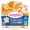 Babybio Repas Soir Assiette Butternut Pomme de Terre Fromage de Brebis +12m Bio 230g