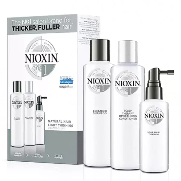 Nioxin 3-part System Kit 1 Capelli Normali Fini e Naturali
