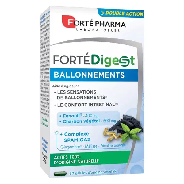 Forté Pharma Forté Digest Hinchazón 30 cápsulas blandas
