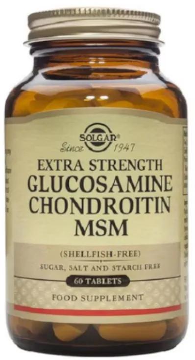 Solgar Glucosamine Chondroïtine MSM 60 tabletten