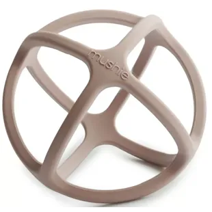 Mushie Silicone Teether Ball Shifting Sand