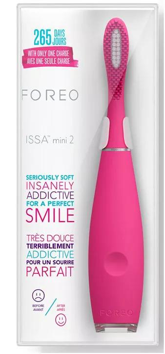 Foreo Issa Mini 2 Cepillo Dental Eléctrico Sónico Wild Strawberry