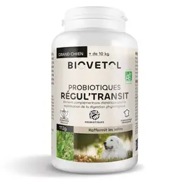 Biovetol -  Poudre Régul'Transit Bio Grand Chien >10kg - 112g