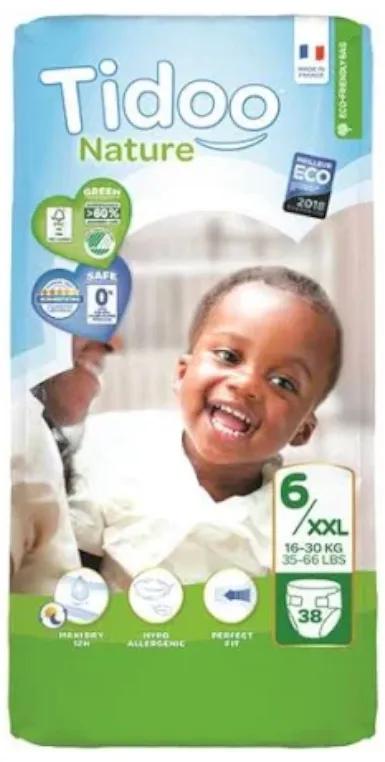 Tidoo Nature Diapers Size 6 25 units